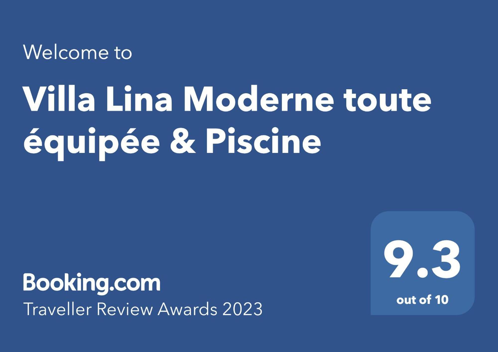 Villa Lina Moderne Toute Equipee & Piscine 미던 외부 사진